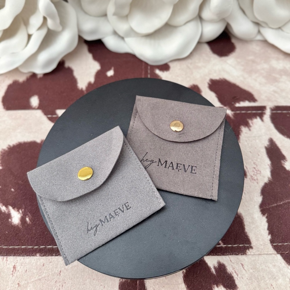 Hey Maeve 2 Jewelry Snap Pouches